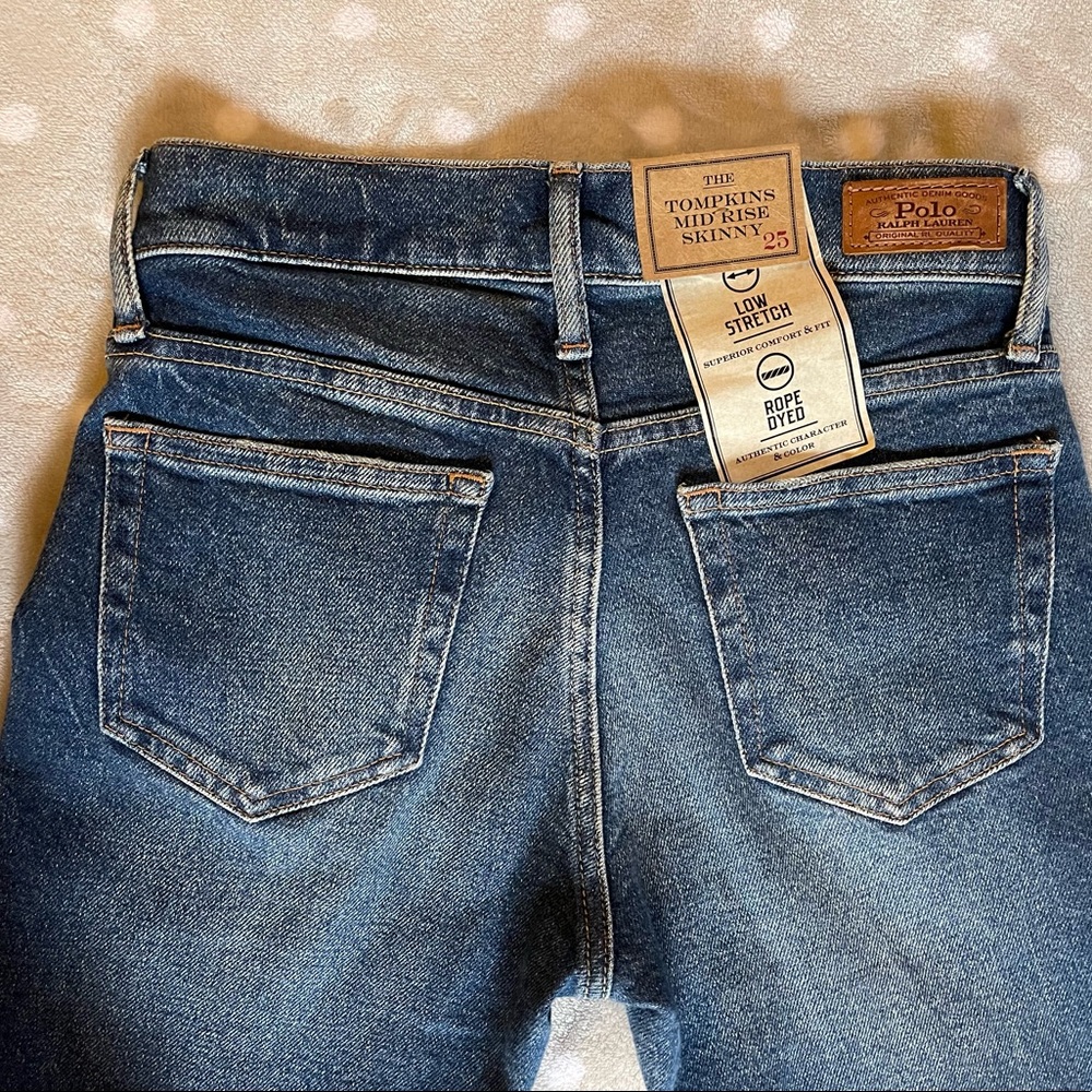 Polo by Ralph Lauren - The Tompkins Mid Rise Skinny (SIZE 25)